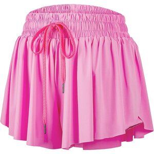 Women Gym Yoga Workout Running Tennis Skirt Comfy Skort Lounge Cute